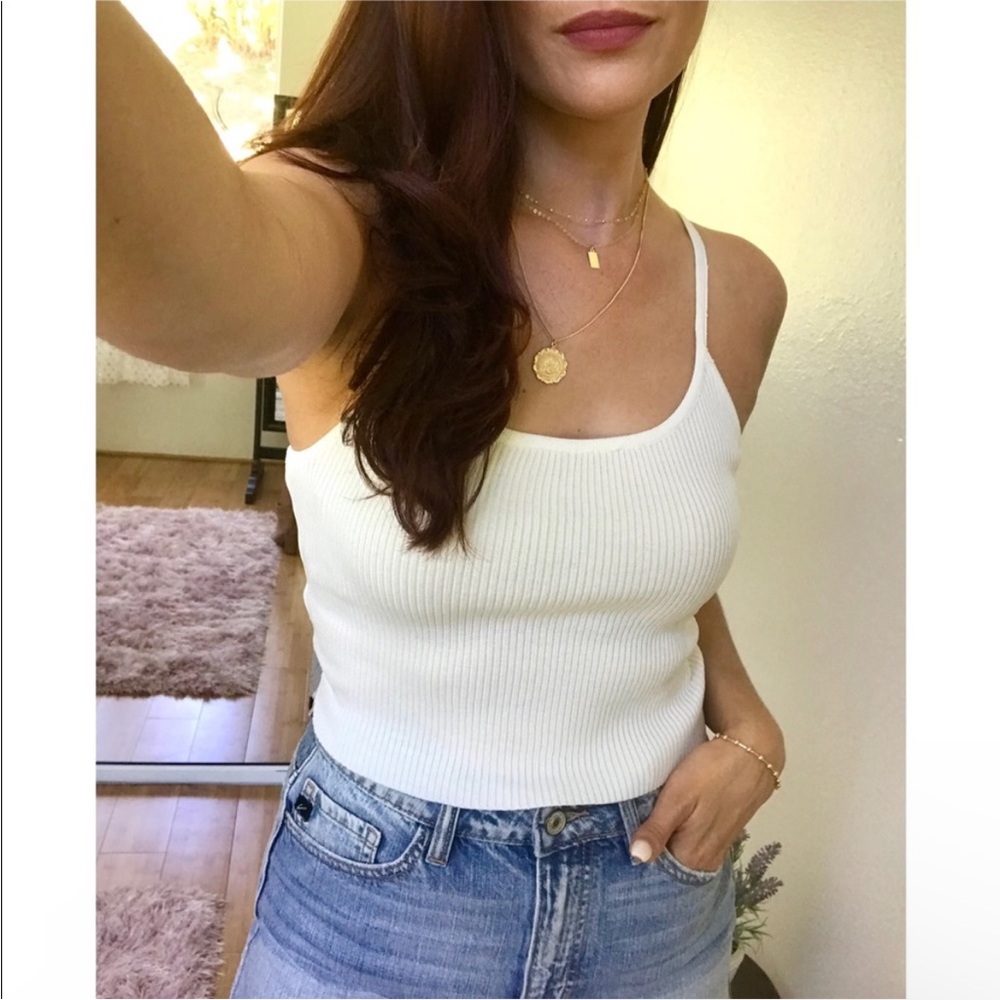 🆕 Ribbed Crop Tank